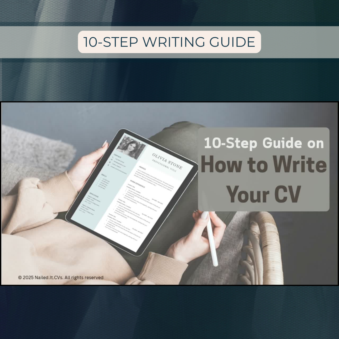 How to Write Your CV – 10-Step Writing Guide